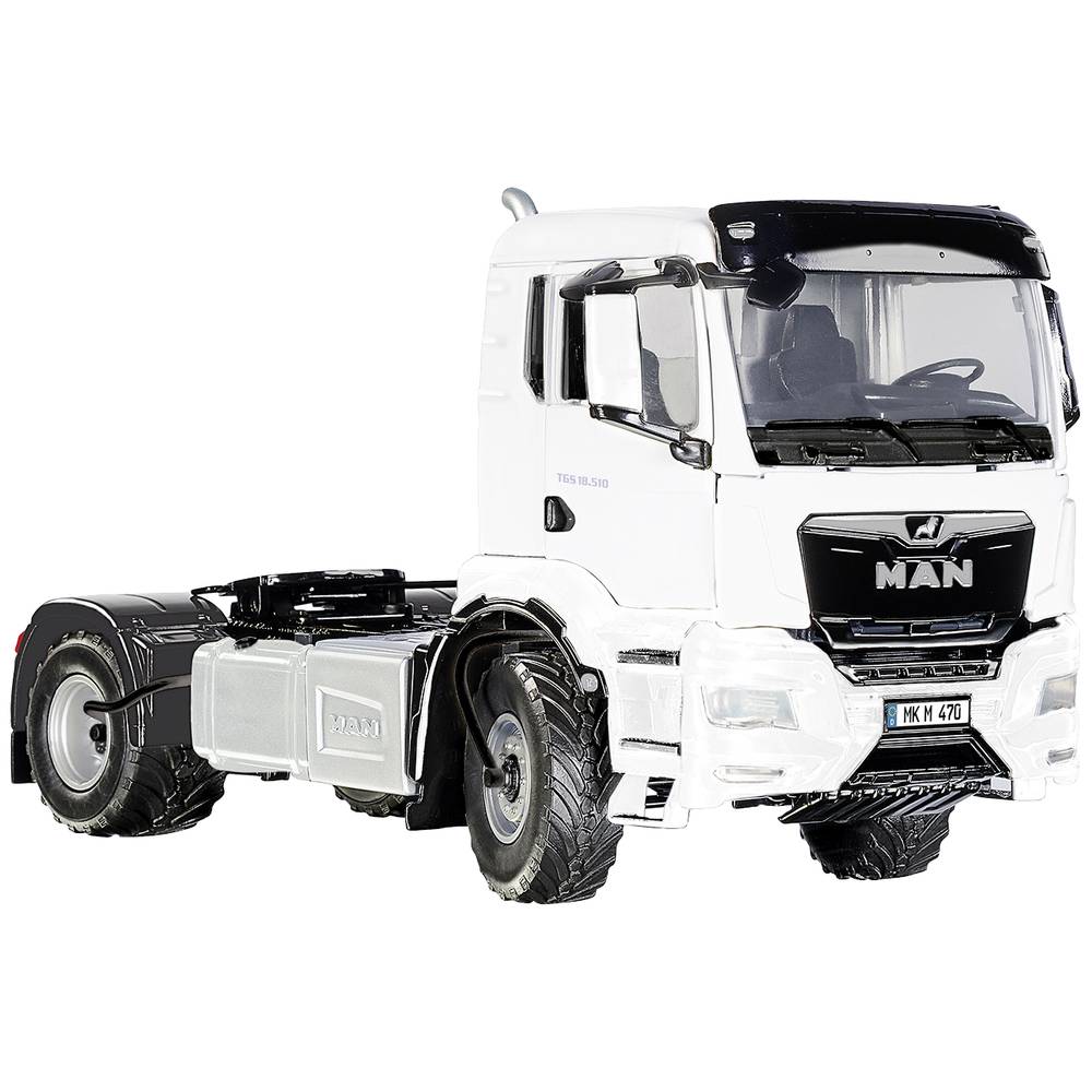 Image of Wiking 0776 52 Gauge 1 HGV MAN TGS 2-axle tractor AckerDiesel white