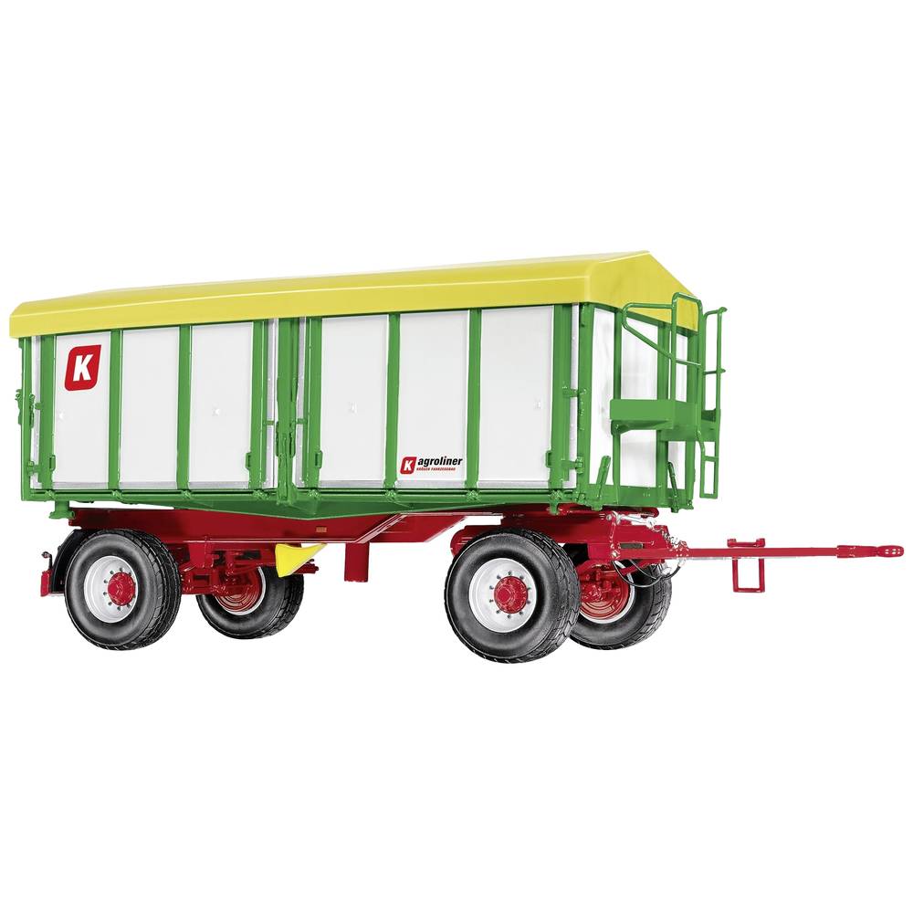 Image of Wiking 077866 Gauge 1 Trailer KrÃ¶ger HKD 302 white