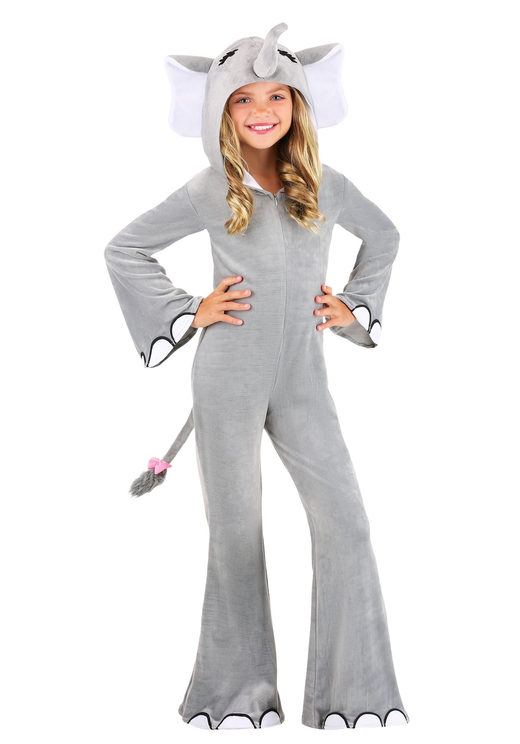 Image of Wild Elephant Girl's Costume ID FUN0330CH-L