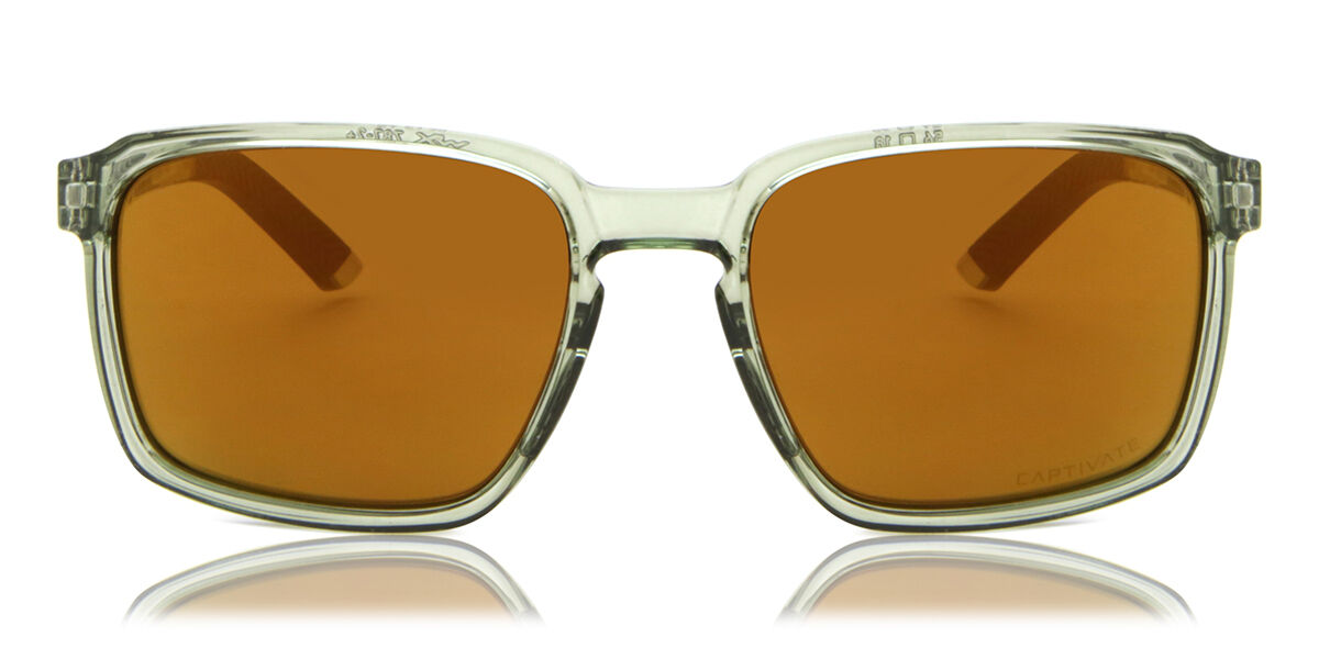 Image of Wiley X Alfa CAPTIVATE™ Polarized AC6ALF04 Óculos de Sol Transparentes Masculino BRLPT