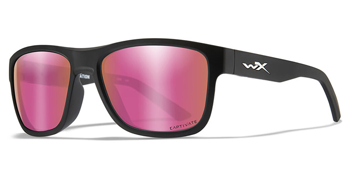 Image of Wiley X Ovation CAPTIVATE™ Polarized AC6OVN10 Óculos de Sol Pretos Masculino PRT
