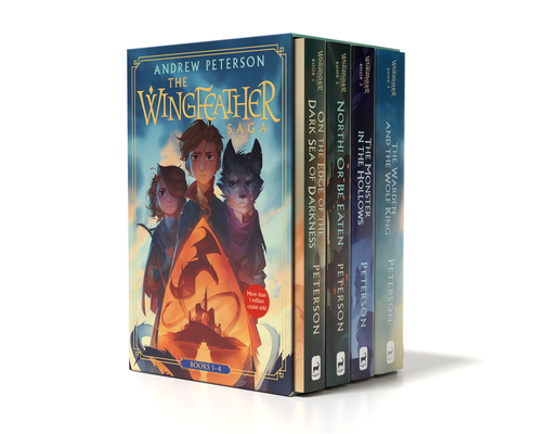 Image of Wingfeather Saga Boxed Set: On the Edge of the Dark Sea of Darkness North! or Be Eaten The Monster in the Hollows The Warden and the Wolf King