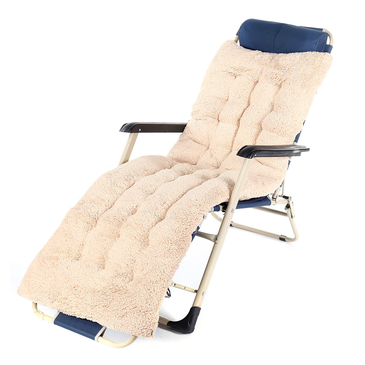 Image of Winter Recliner Cushion Chair Rocking Chair Seat Mat Tatami Mat Non-Slip Cushion Sofa Office Chair Thicken Cushion