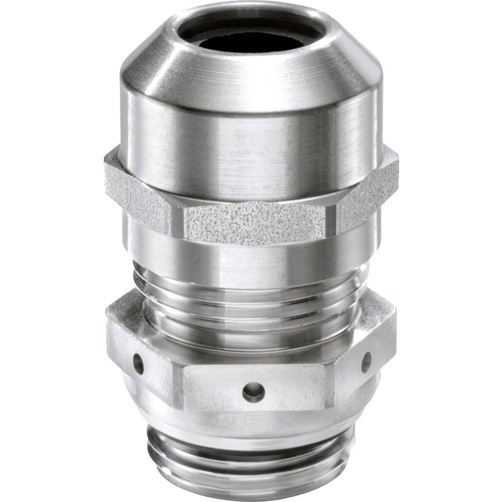 Image of Wiska 10105901 Cable gland shockproof with strain relief with seal M16 Steel (stainless) Ecru 1 pc(s)