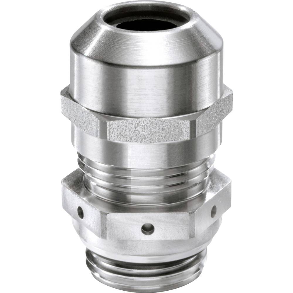 Image of Wiska 10105918 Cable gland shockproof with strain relief with seal M40 Steel (stainless) Ecru 1 pc(s)