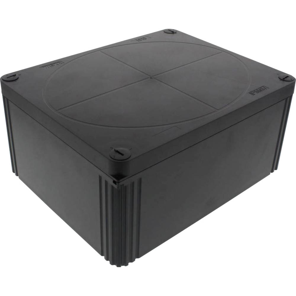 Image of Wiska 10111118 Junction box (L x W x H) 200 x 160 x 94 mm Black IP66/IP67 1 pc(s)