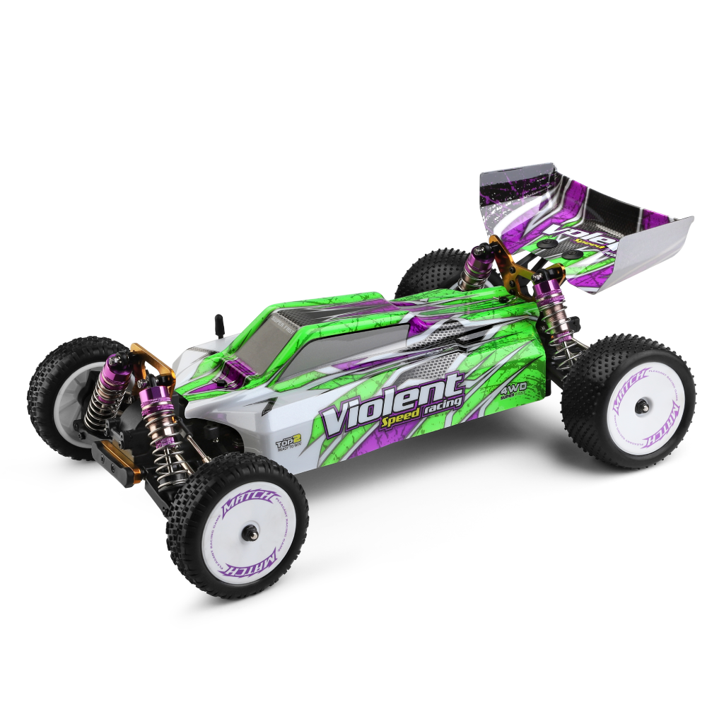 Image of Wltoys 104002 RTR 1/10 24G 4WD 60km/h Brushless RC Car Metal Chassis High Speed Racing Vehicles Model Off-Road Climbing