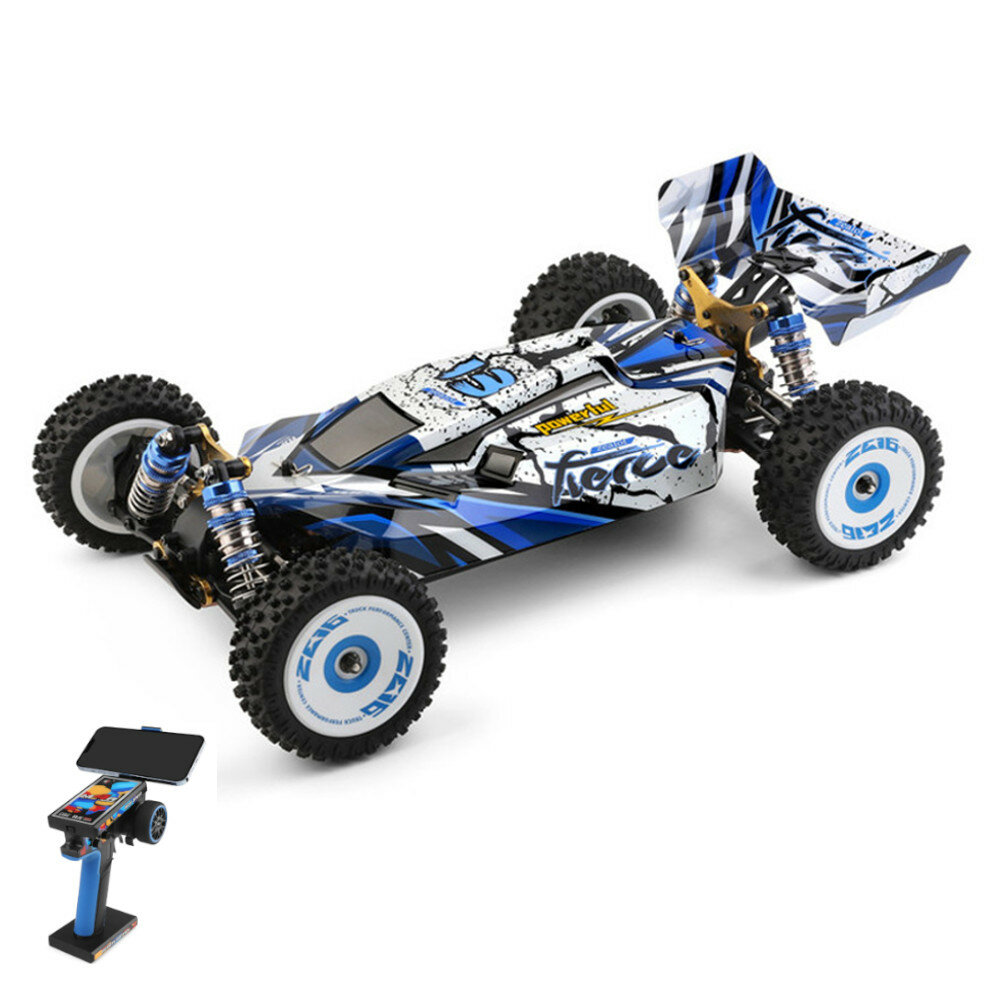 Image of Wltoys 124017 V2 Brushless New Upgraded 4300KV Motor 07M 19T RTR 1/12 24G 4WD 70km/h RC Car Vehicles Metal Chassis Mod