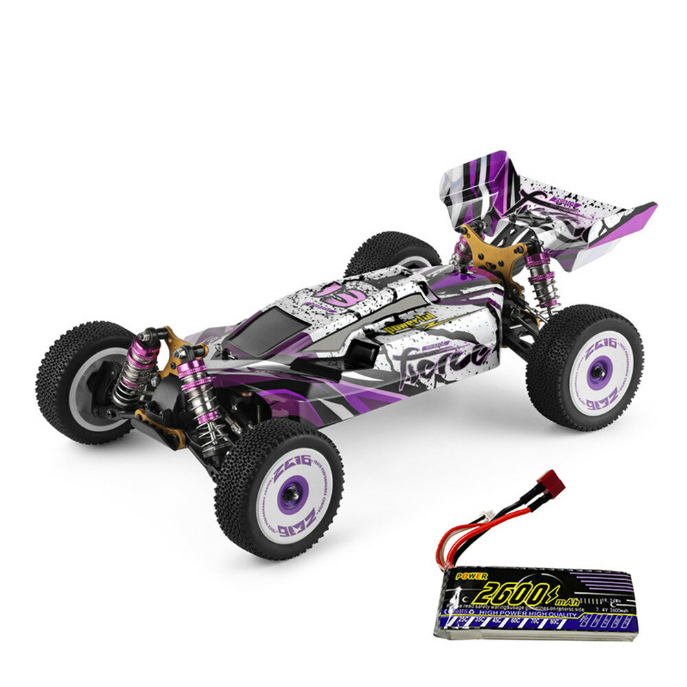 Image of Wltoys 124019 RTR Upgraded 74V 2600mAh 24G 4WD 55km/h Metal Chassis RC Car Vehicles Models Toys