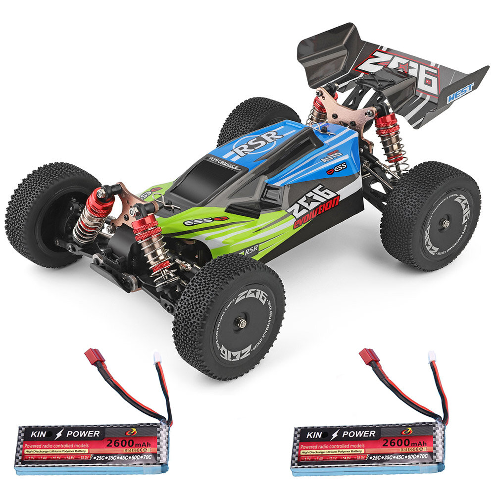 Image of Wltoys 144001 1/14 24G 4WD High Speed Racing RC Car Vehicle Models 60km/h Two Battery 74V 2600mAh