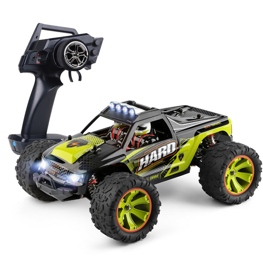 Image of Wltoys 144002 RTR 1/14 24G 4WD 50km/h RC Car Vehicles Brushed LED Light Big Foot Truck Toys