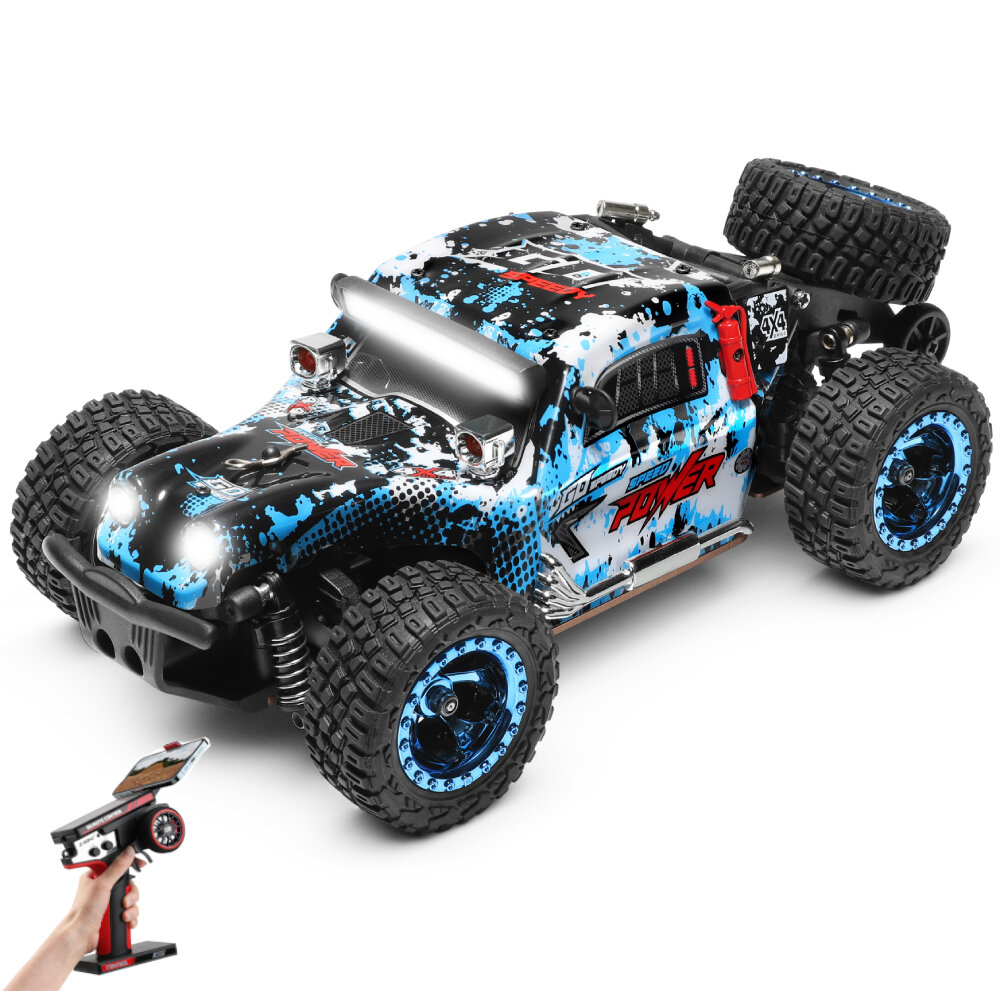 Image of Wltoys 284161 RTR 1/28 24G 4WD RC Car Off-Road Climbing High Speed LED Light Truck Full Proportional Vehicles Models To