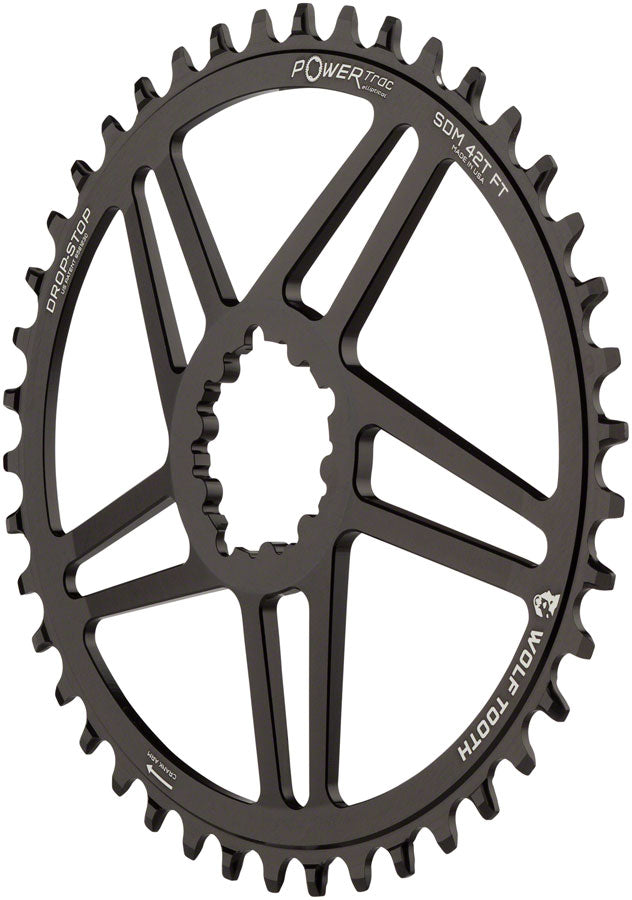 Image of Wolf Tooth Elliptical Direct Mount Chainring - SRAM Direct Mount Drop-Stop Flattop Compatible