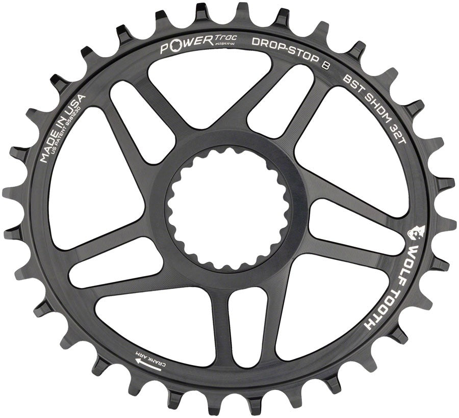 Image of Wolf Tooth Elliptical Shimano Direct Mount Chainrings