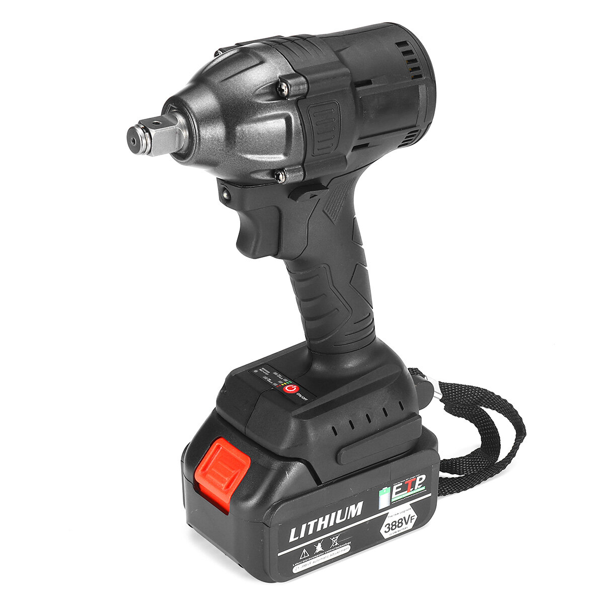 Image of Wolike 388VF 22890mAh Brushless Electric Wrench Cordless Impact Wrench Drill For 18V Makit Battery