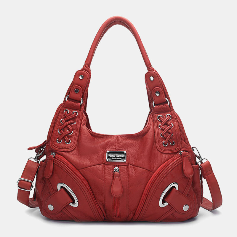 Image of Women Waterproof Anti-theft Multi-pocket Crossbody Bag Shoulder Bag Handbag