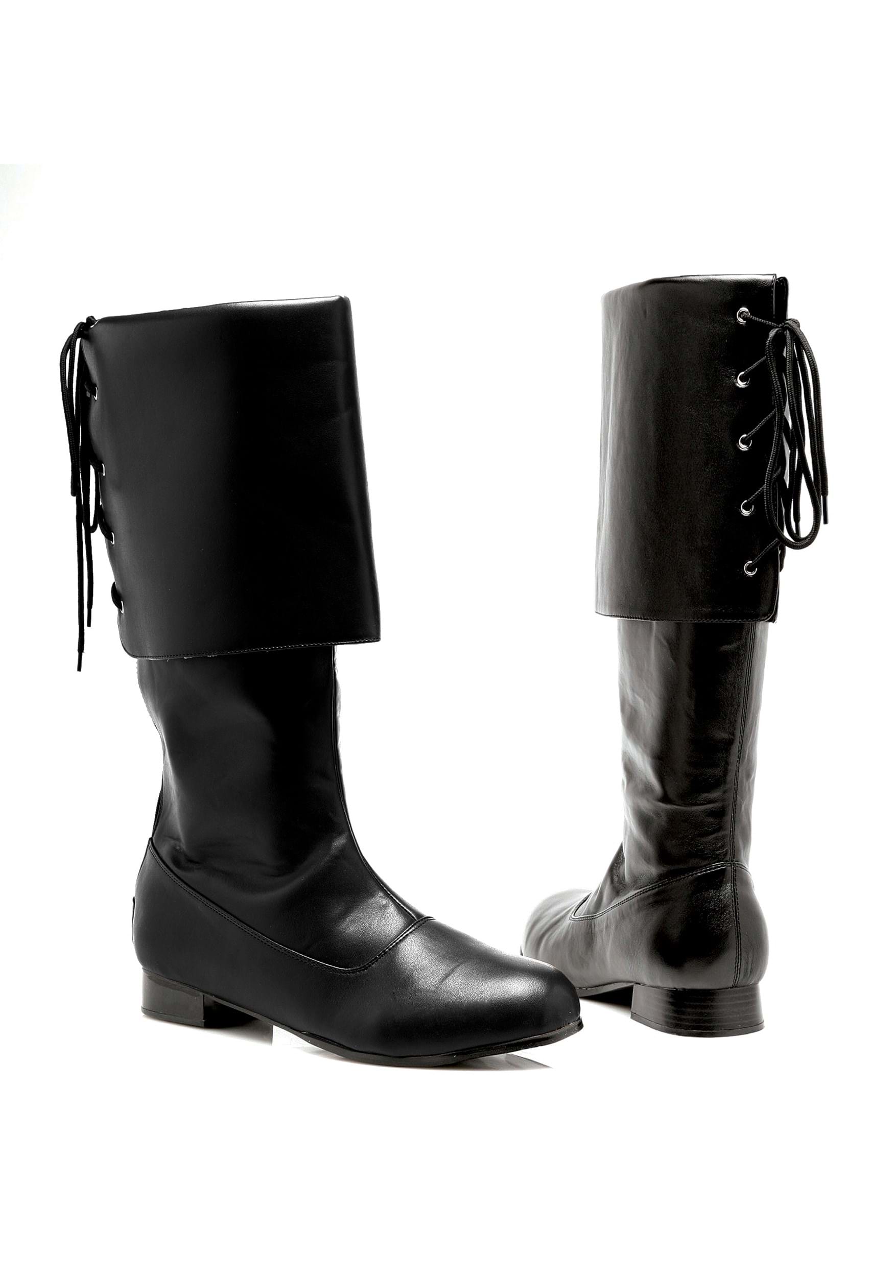 Image of Women's Black Pirate Boots ID EE121SPARROW-M