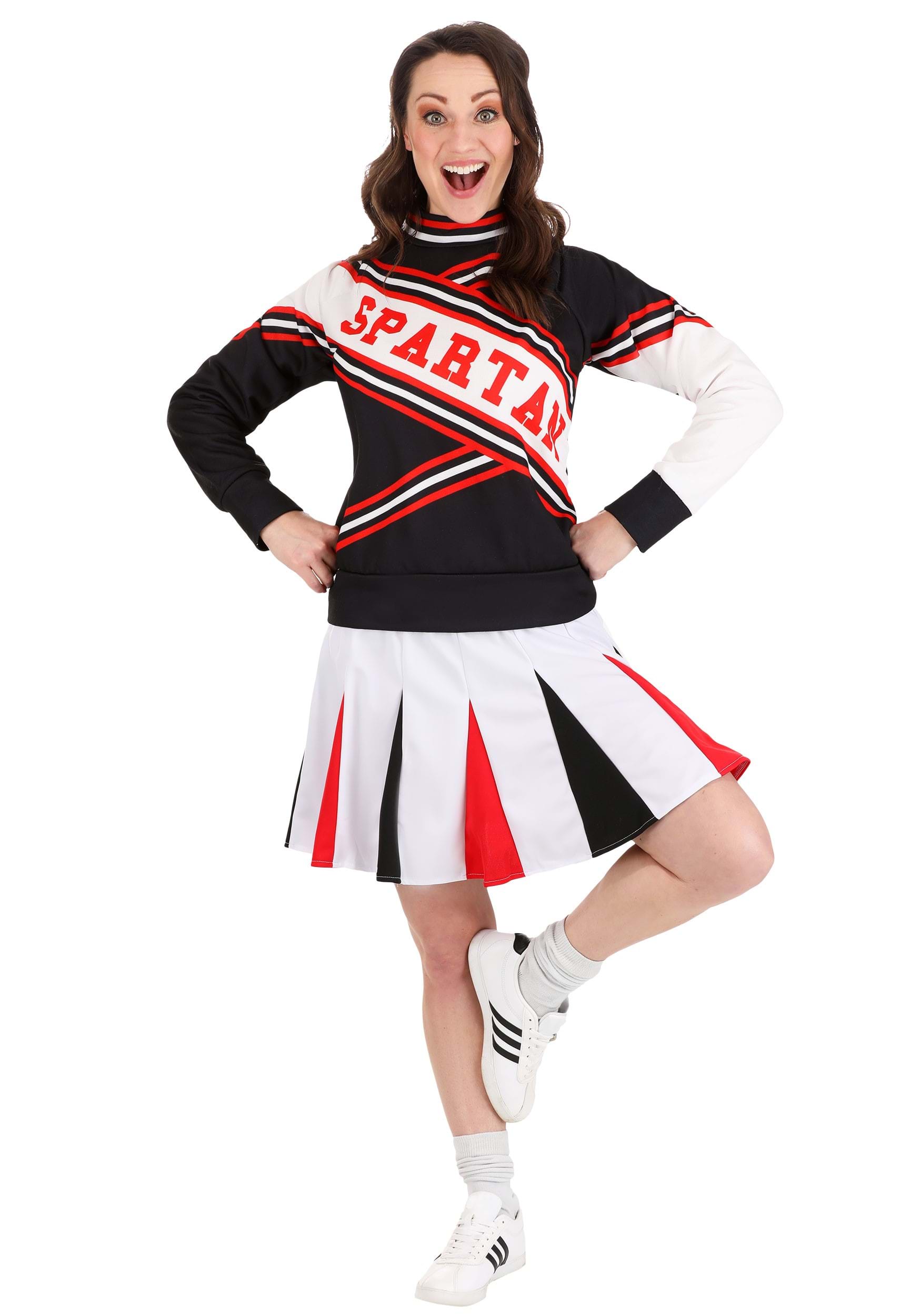 Image of Women's Deluxe Saturday Night Live Spartan Cheerleader Costume | SNL Costume ID FUN127014AD-S/M