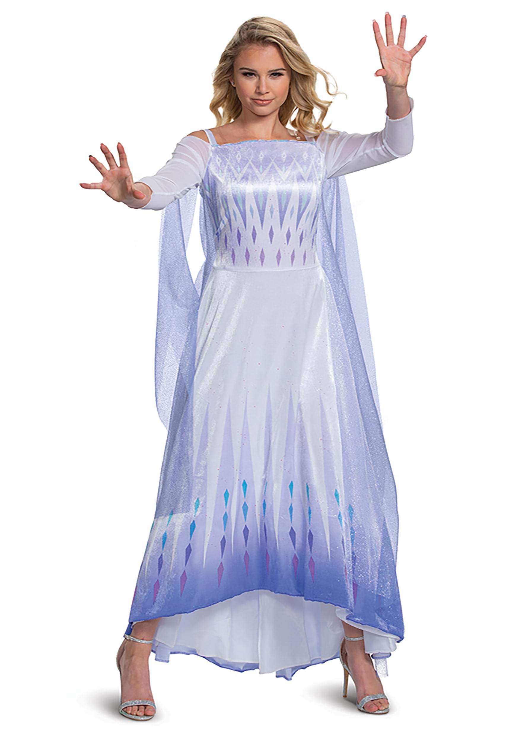 Image of Women's Frozen Snow Queen Elsa Deluxe Costume ID DI104159-L