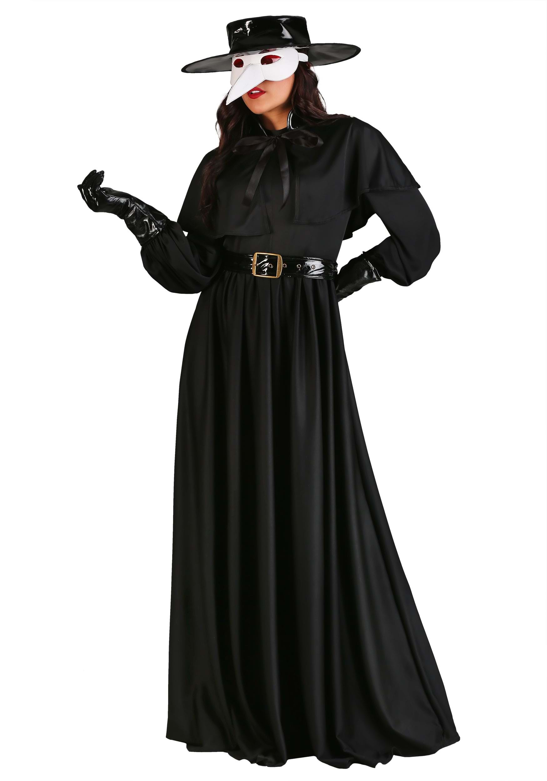 Image of Womens Plague Doctor Costume ID FUN7139AD-L