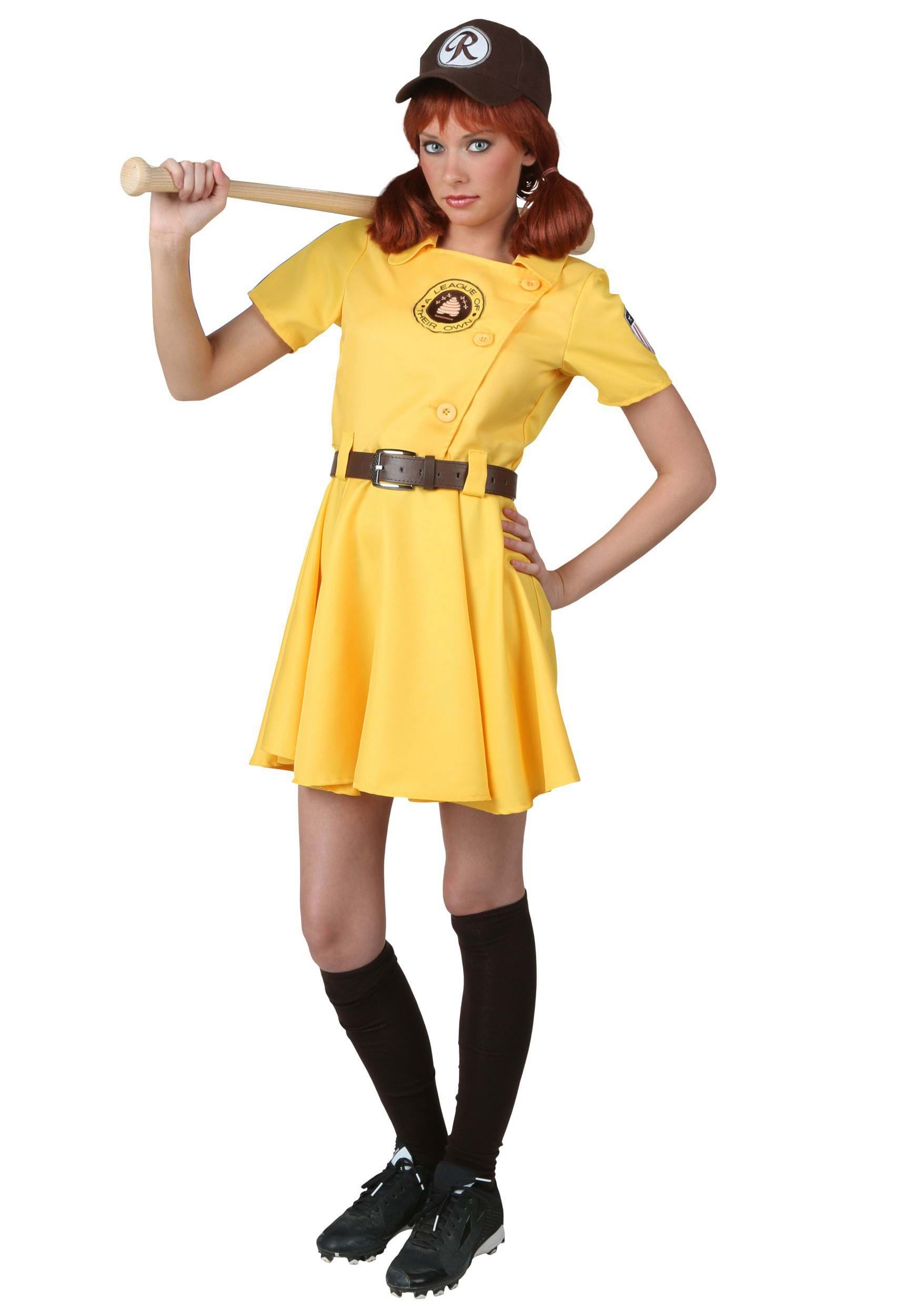 Image of Women's Plus Size A League of Their Own Kit Costume | Exclusive Costumes ID LEA8302PL-1X