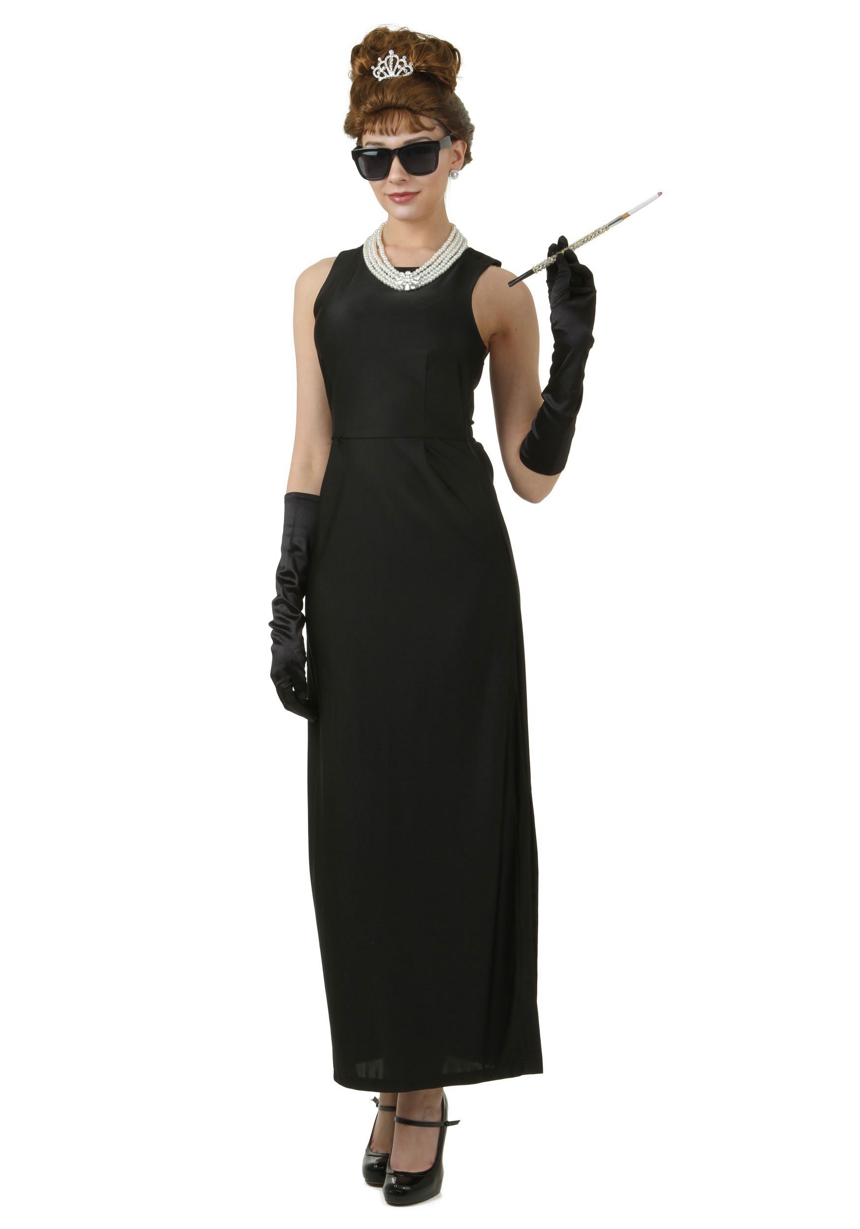 Image of Women's Plus Size Breakfast at Tiffany's Holly Golightly Costume ID FUN2286PL-2X