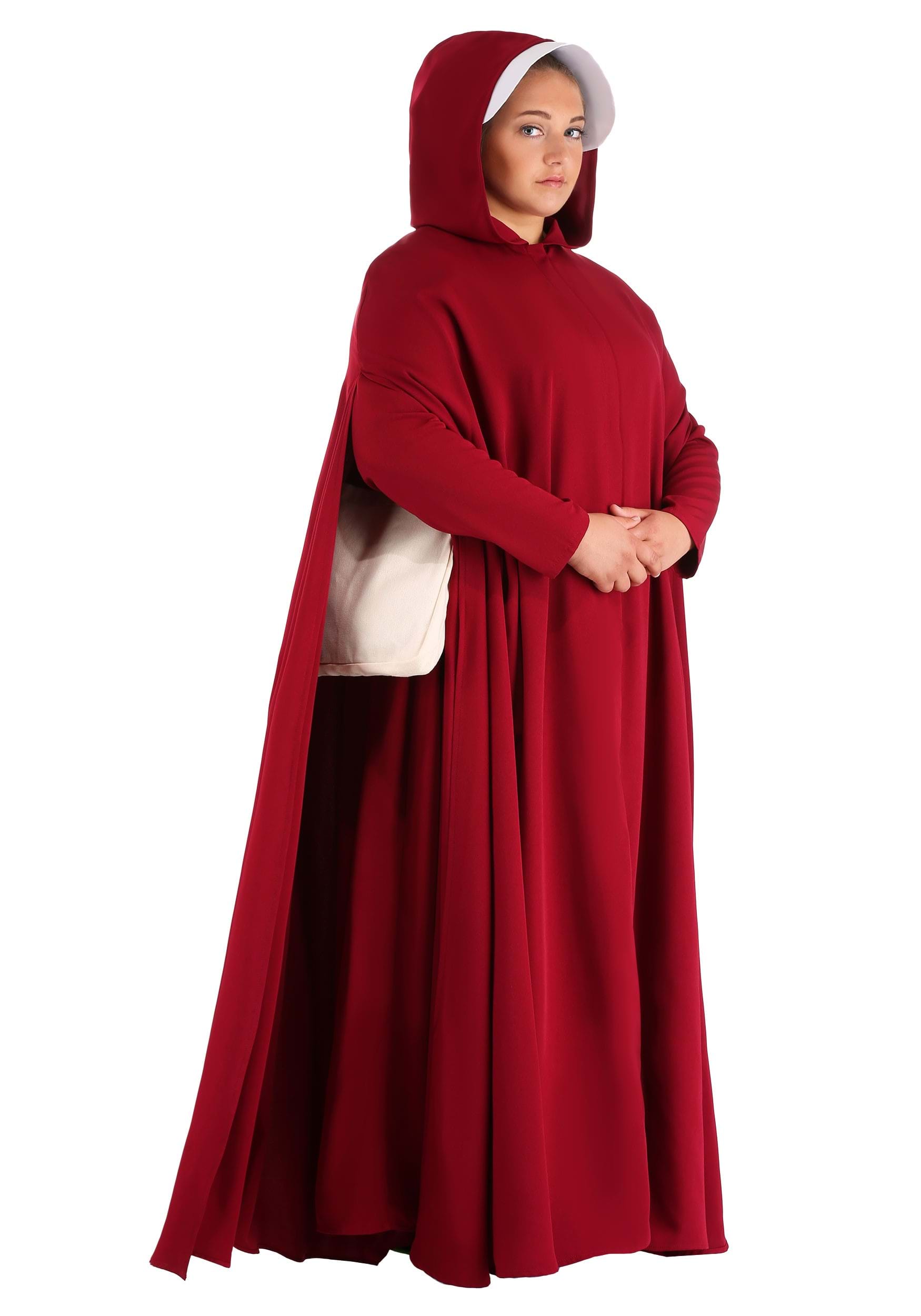 Image of Women's Plus Size: Handmaid's Tale Deluxe Costume ID FUN0830PL-2X
