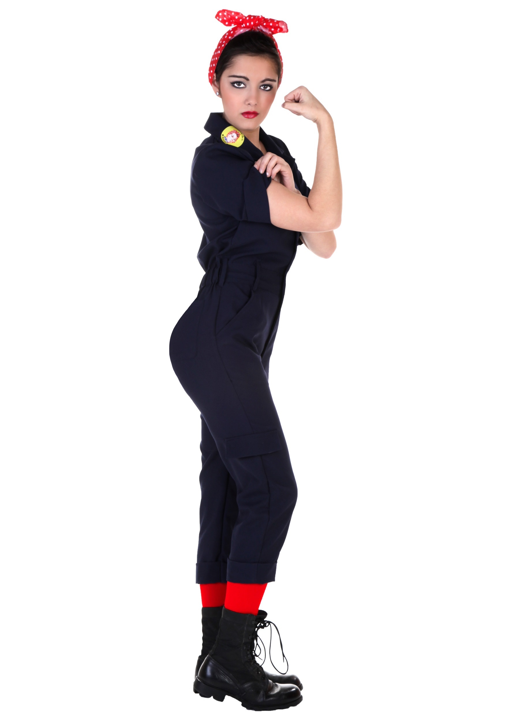 Image of Women's Plus Size Hardworking Lady Costume ID FUN2158PL-1X