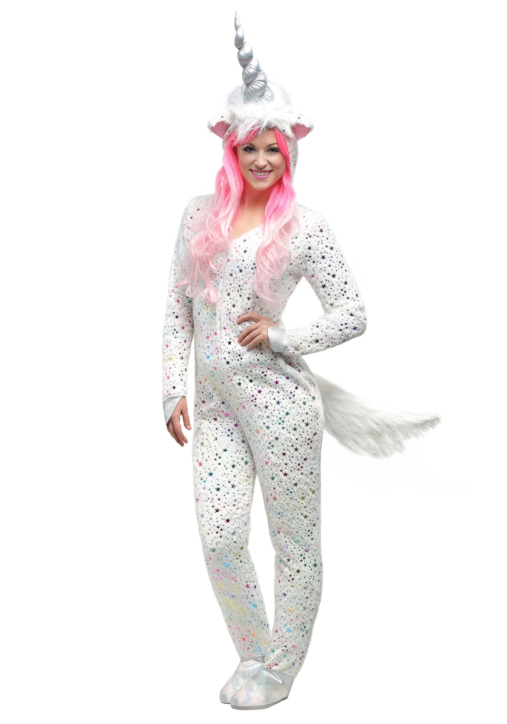 Image of Women's Plus Size Magical White Unicorn Costume ID FUN3693PL-1X