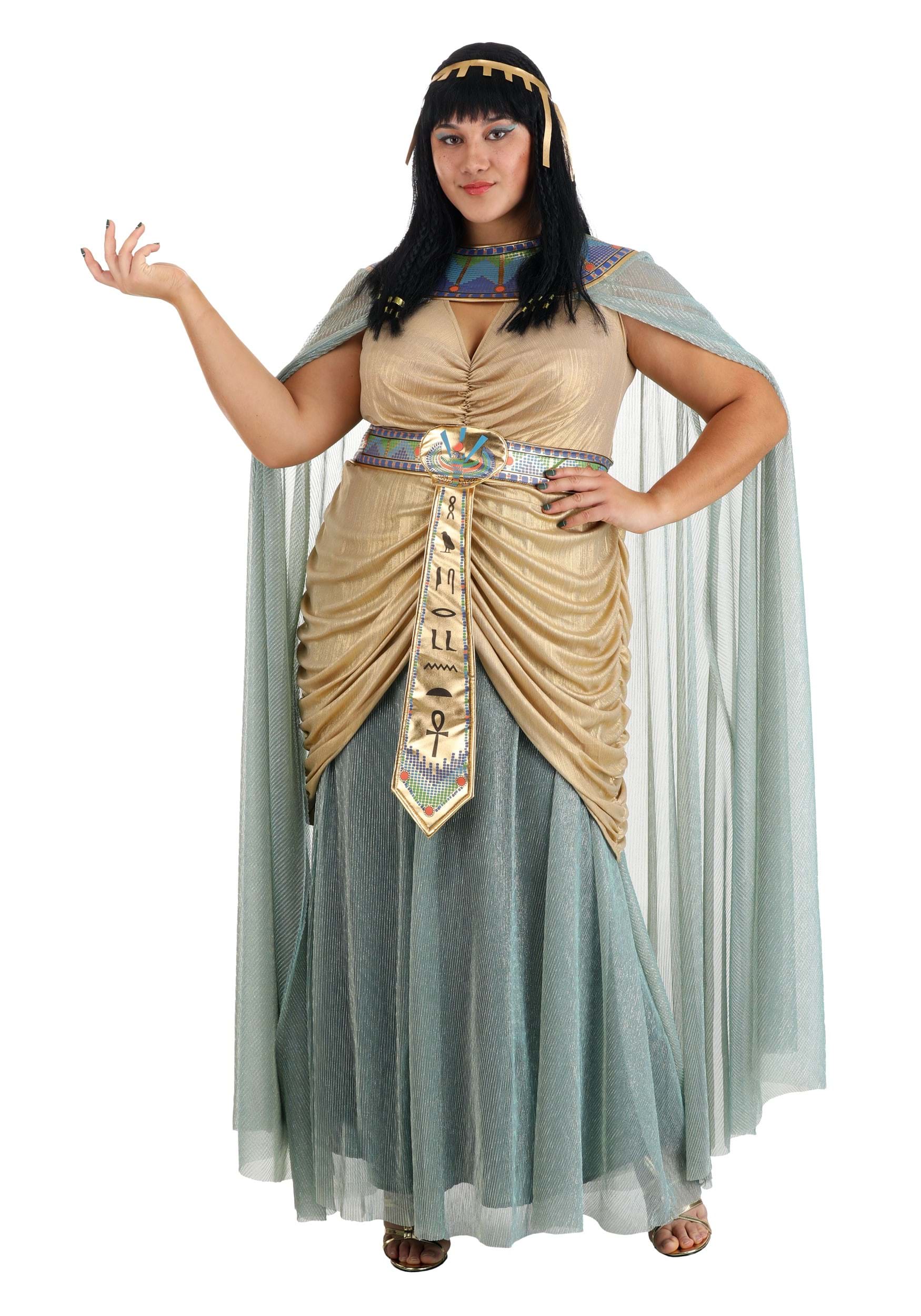 Image of Women's Plus Size Queen Cleopatra Costume | Plus Size Egyptian Costume ID FUN7312PL-1X
