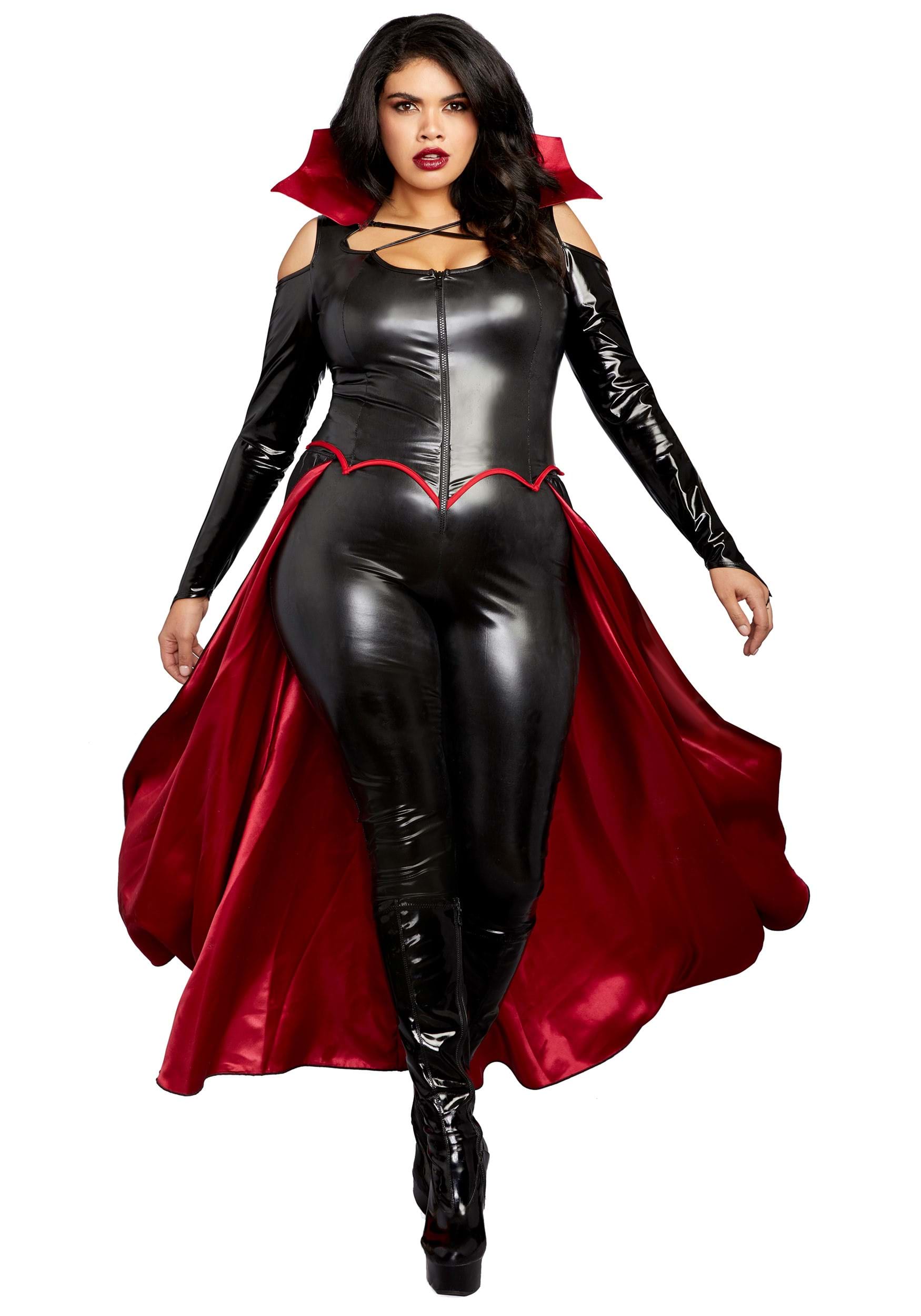 Image of Women's Plus Size Sexy Princess of Darkness Costume ID DR11940F-1X