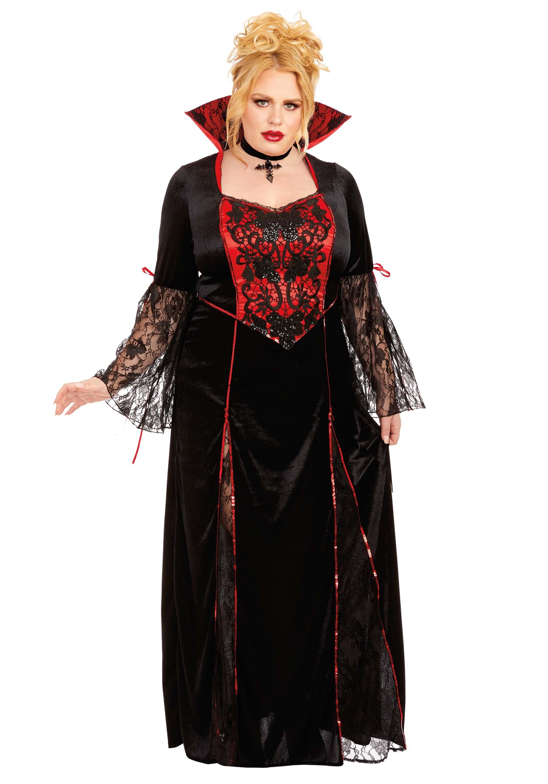 Image of Women's Plus Size Vampira Costume ID DR12271X-2X