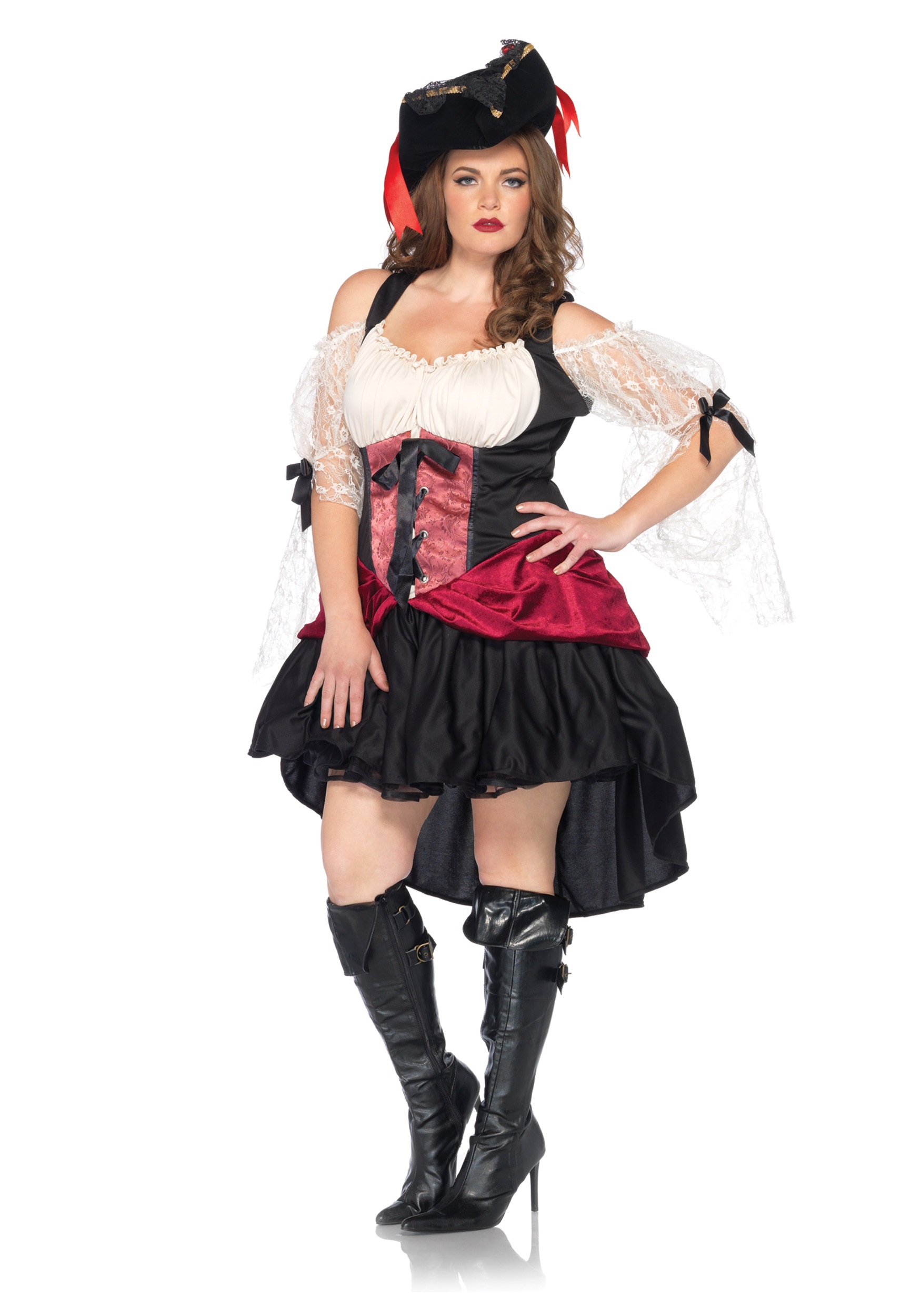 Image of Women's Plus Size Wicked Wench Costume ID LE85157X-1X/2X