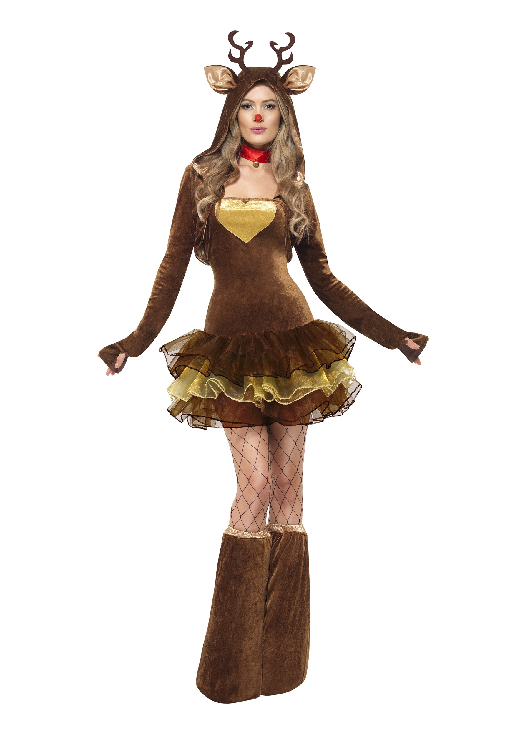 Image of Women's Reindeer Costume Dress ID SM33868-S