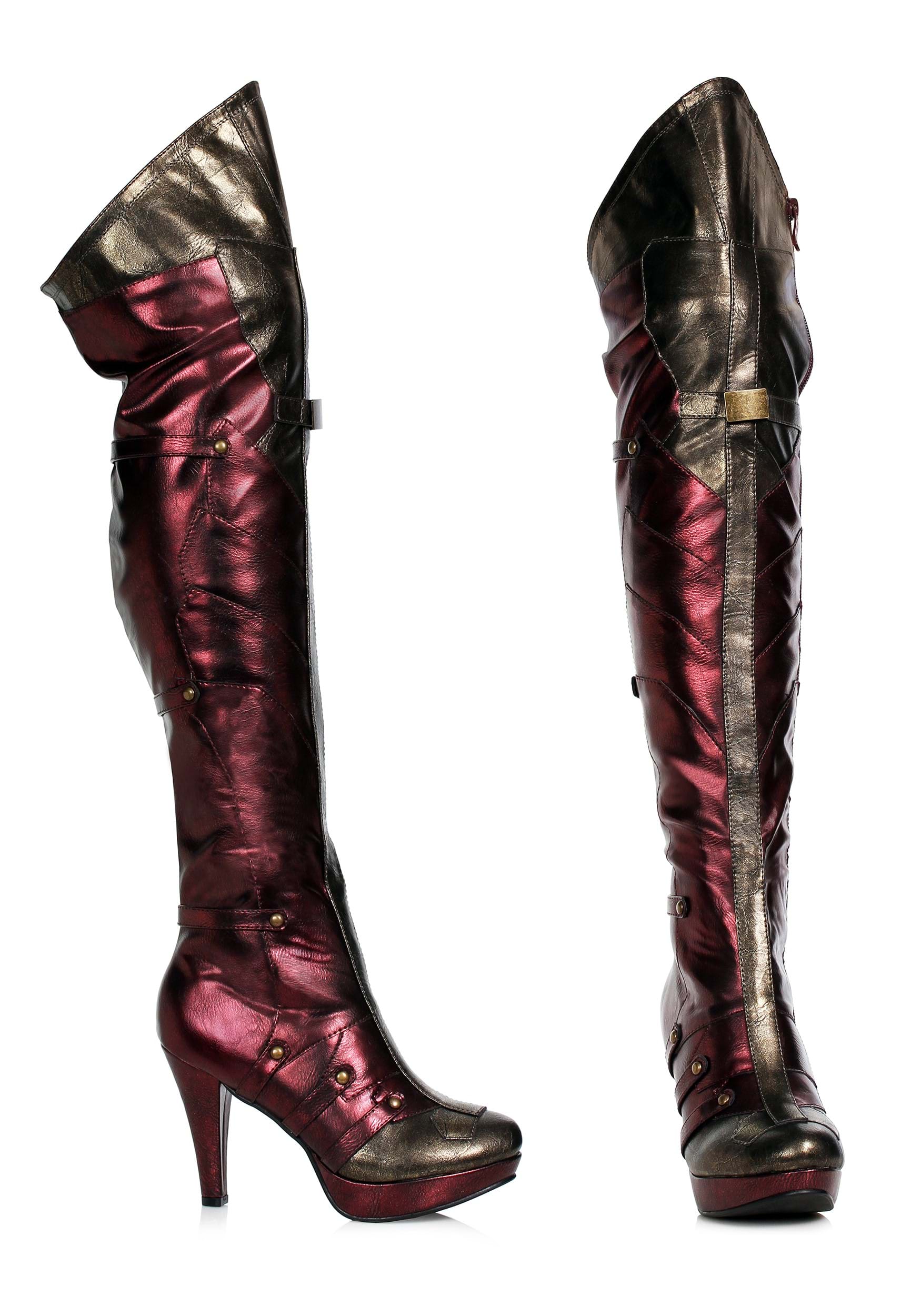 Image of Wonder Hero Boots for Women ID EE414WONDERRDWH-6