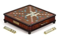Image of Wooden Scrabble Luxury Edition