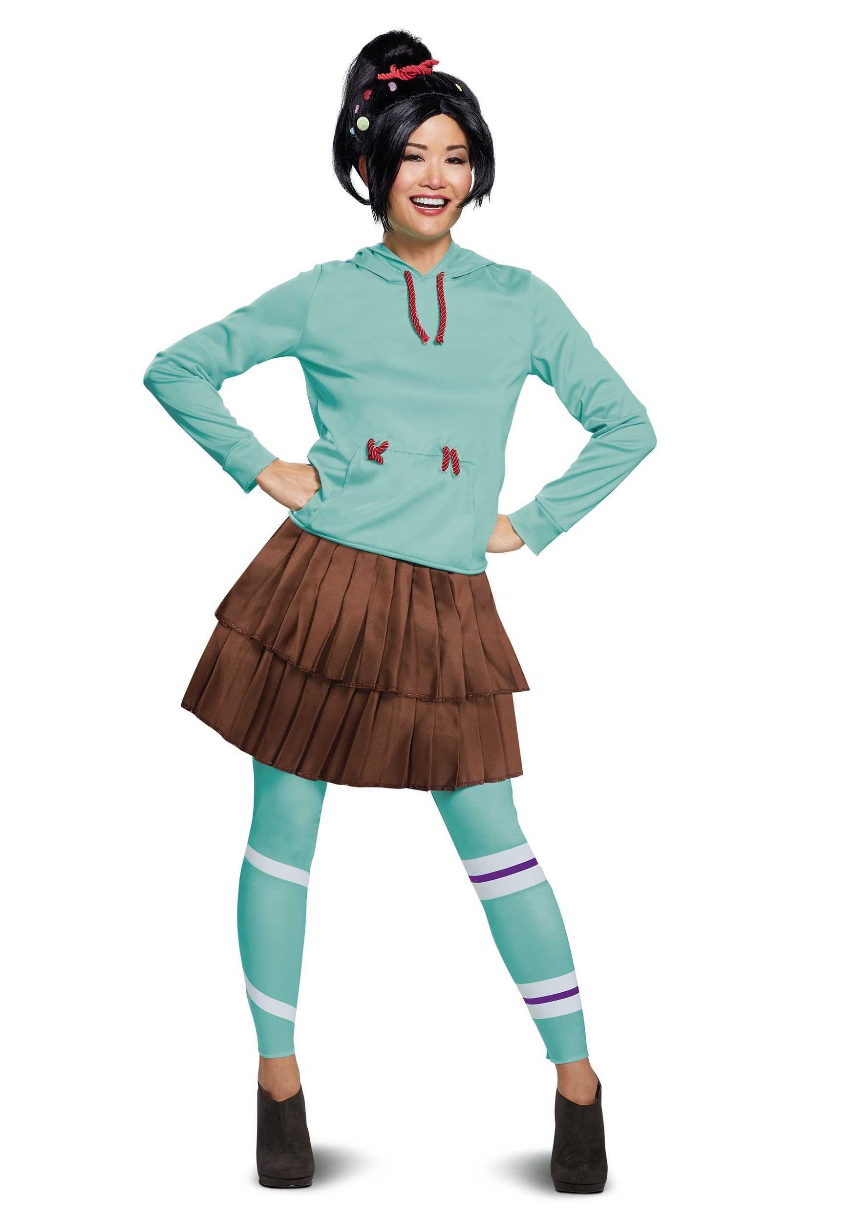 Image of Wreck It Ralph 2 Deluxe Vanellope Costume for Women ID DI67208-XS