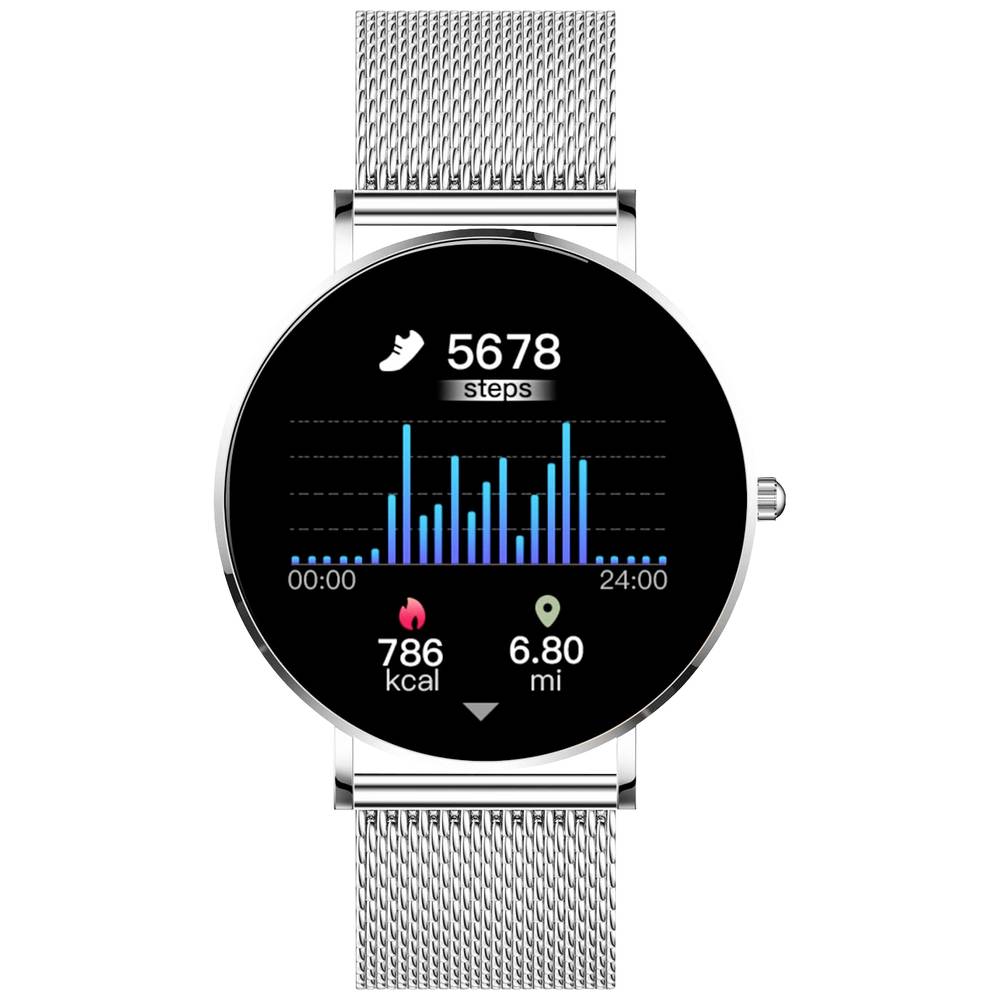 Image of XCOAST SIONA 2 Smartwatch 42 mm #####Topas Silver