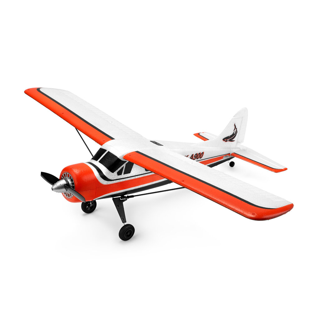 Image of XK A900 DHC-2 24GHz 4CH Brushless Motor 3D/6G System 6-Axis Gyro Aerobatics EPP RC Airplane RTF Compatible Futaba