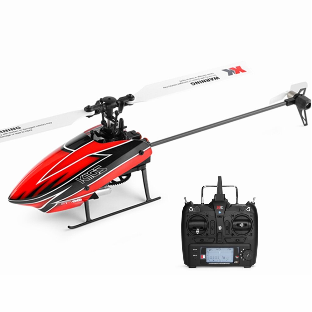 Image of XK K110S 6CH Brushless 3D6G System RC Helicopter RTF Mode 2 Compatible with FUTABA S-FHSS
