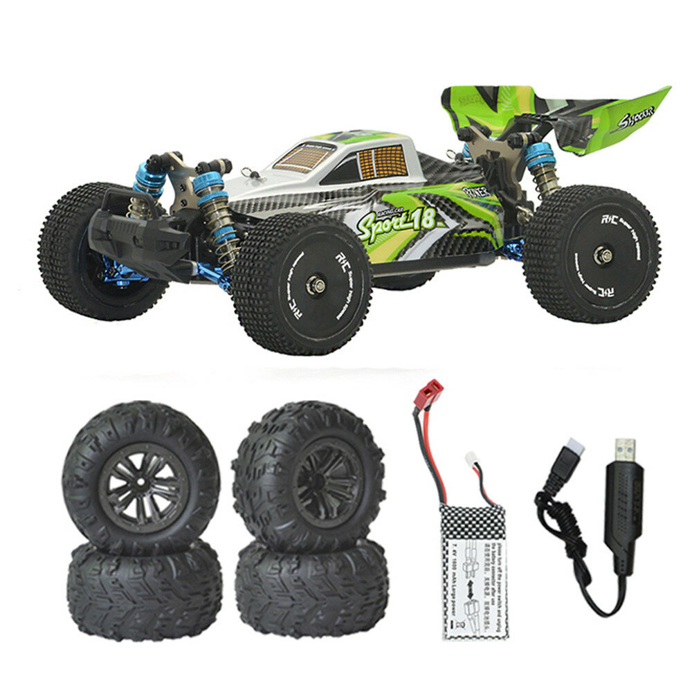 Image of XLF F18 RTR 1/14 24G 4WD 60km/h Brushless RC Car Full Proportional Upgraded Metal Vehicles Models