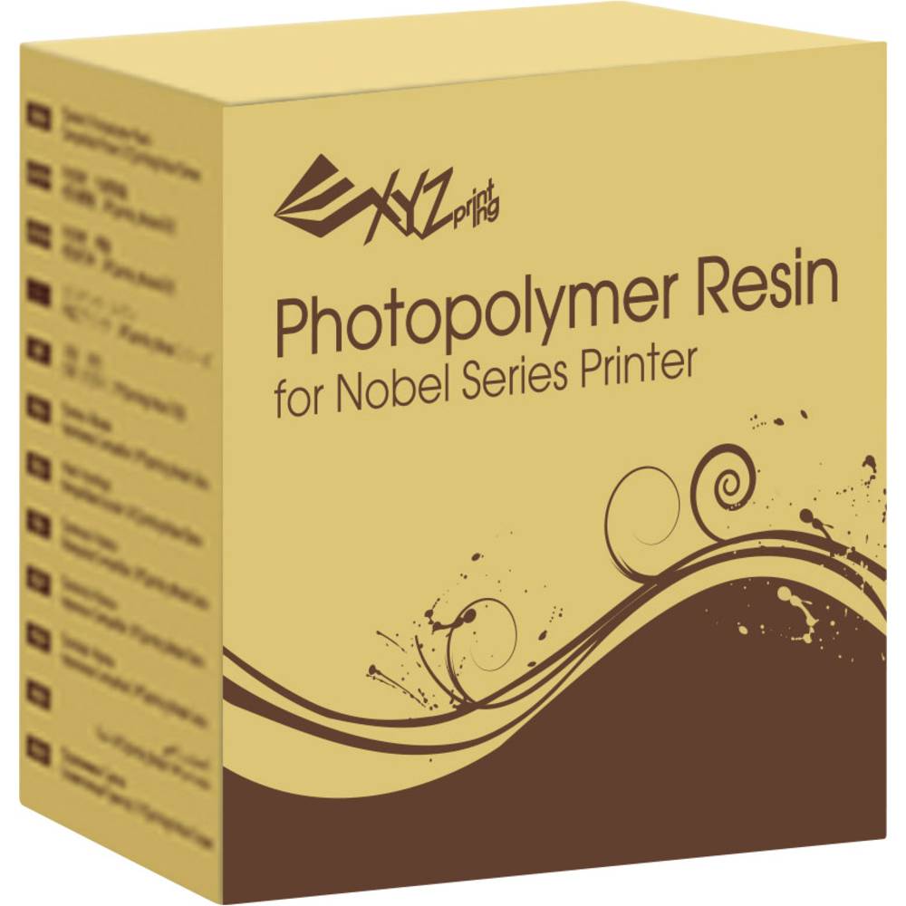 Image of XYZprinting RUGNRXTW00G Nobel Resin Clear 2 x 500 ml Photopolymer Photopolymer resin Transparent 1 l