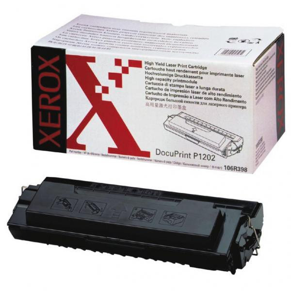 Image of Xerox 106R00398 negru (black) toner original RO ID 15178