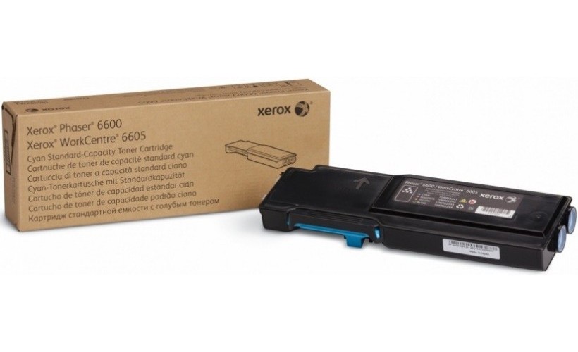 Image of Xerox 106R02249 azuriu (cyan) toner original RO ID 15385