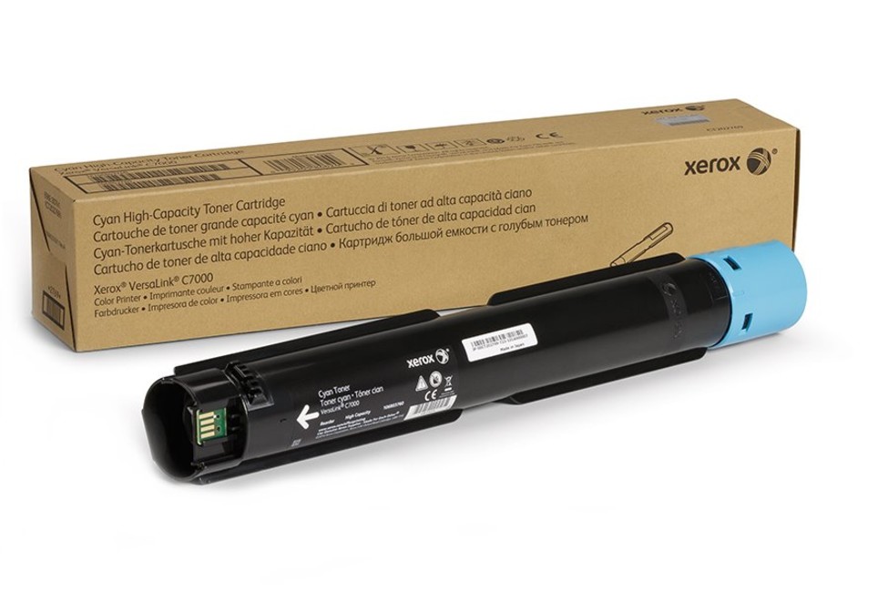 Image of Xerox 106R03768 cián (cyan) eredeti toner HU ID 48370