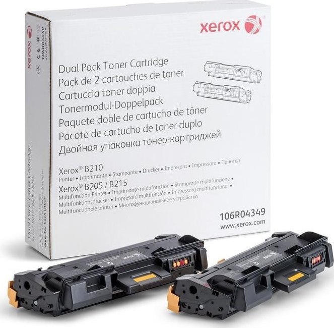 Image of Xerox 106R04349 čierny (black) originálny toner multipack SK ID 325352