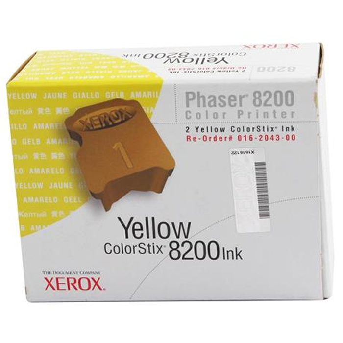 Image of Xerox originálny toner 016204300 yellow 2800 str Xerox Phaser 8200 2ks SK ID 15206