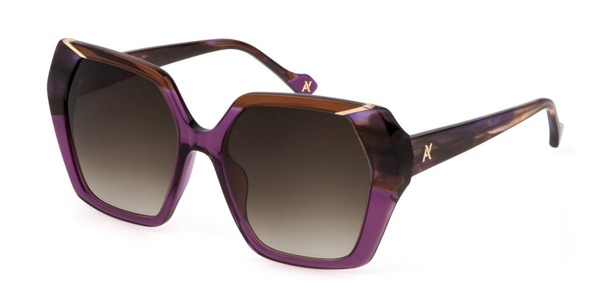 Image of Yalea SYA105V 06SC Óculos de Sol Purple Feminino BRLPT