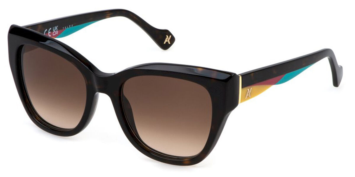 Image of Yalea SYA153V CAROLINA 0722 Óculos de Sol Tortoiseshell Feminino PRT