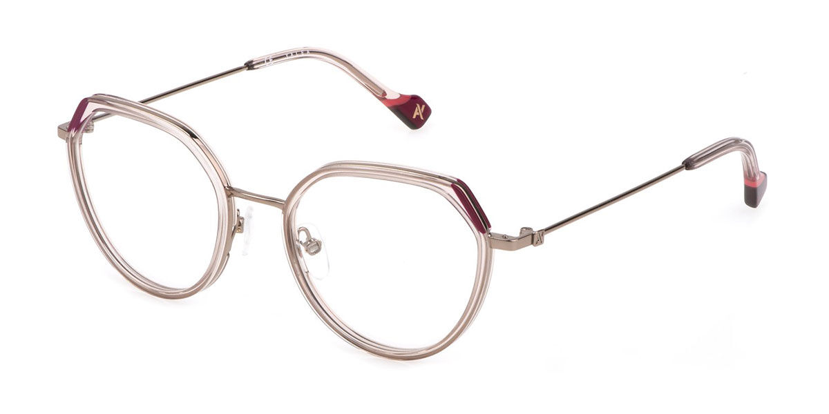 Image of Yalea VYA038V 0A39 Óculos de Grau Cor-de-Rosa Feminino BRLPT